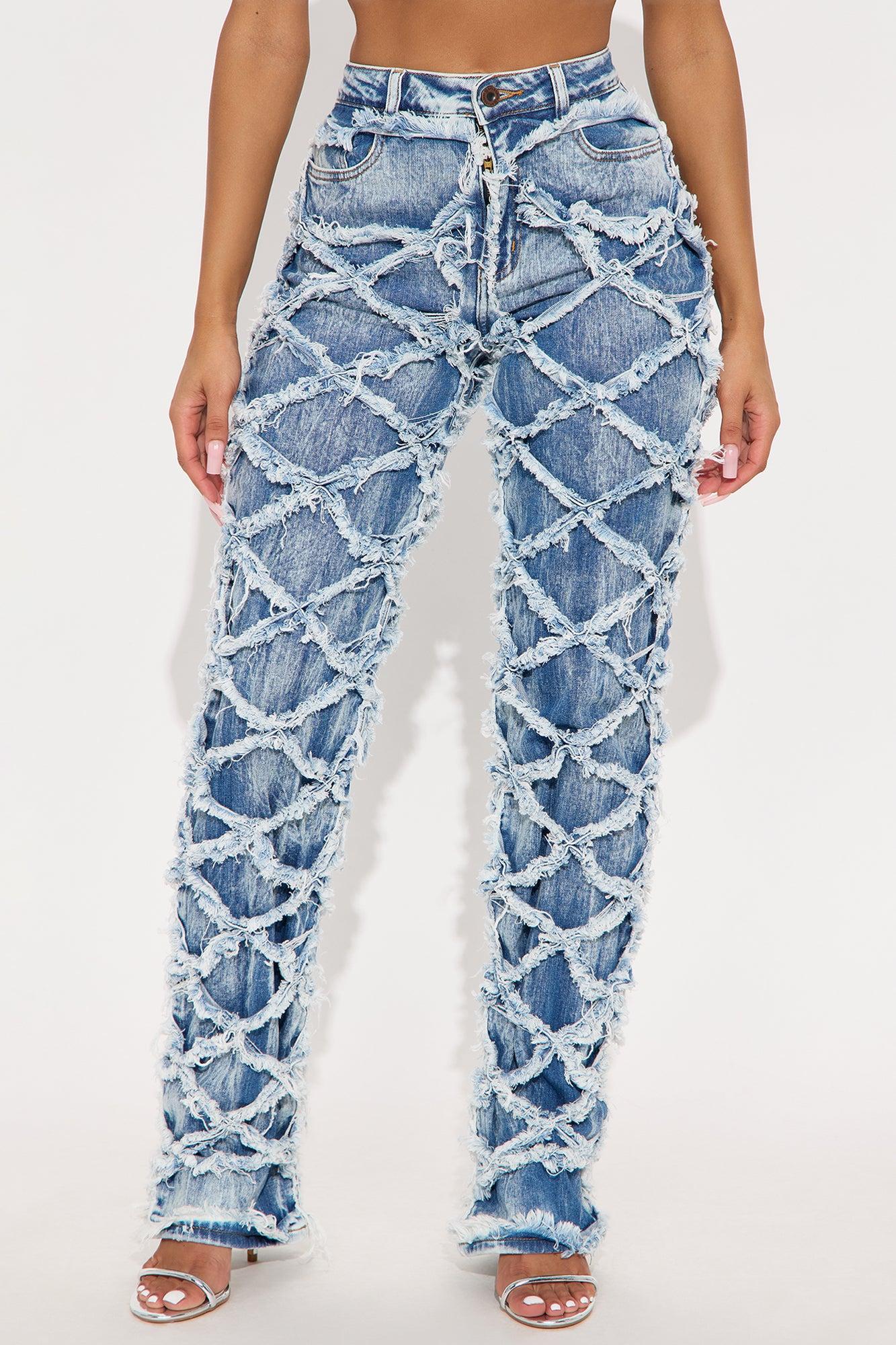 All Over Me Straight Leg Jeans - Medium Wash Female Product Image