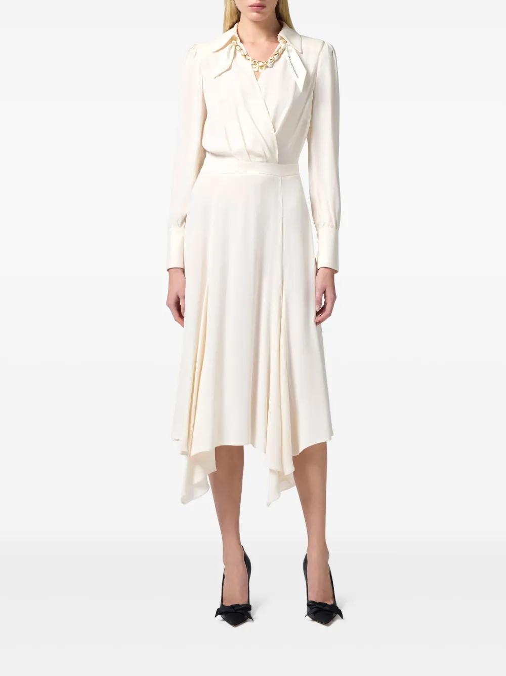 asymmetric pleated dress Product Image