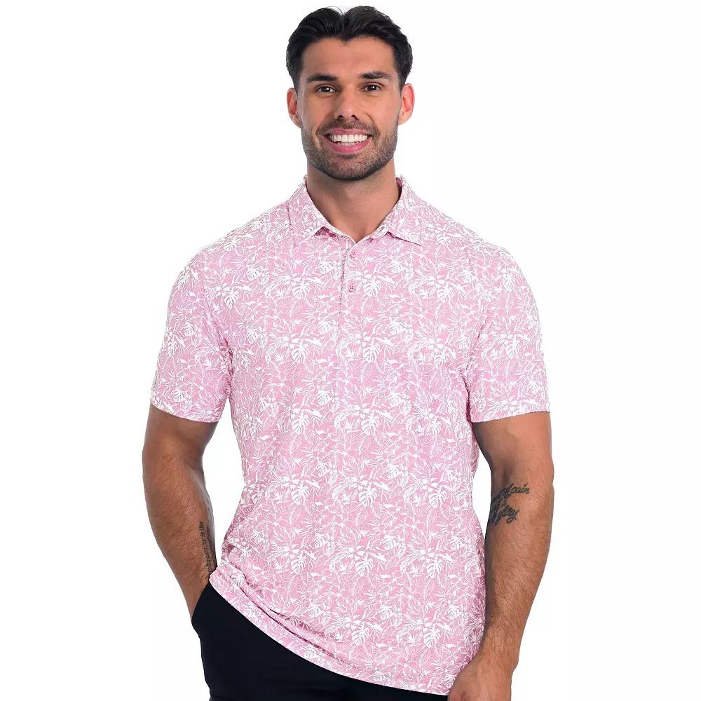Men's Antigua Resort Polo, Size: Medium, Prism Pink Product Image