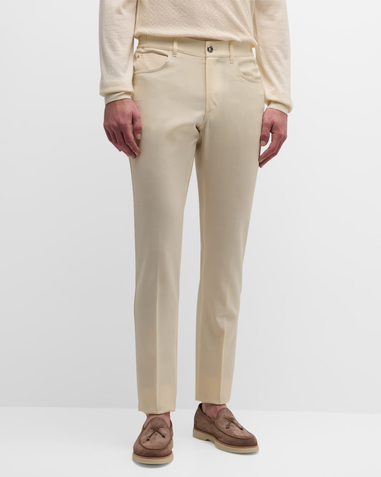 Mens Wool Stretch 5-Pocket Pants Product Image