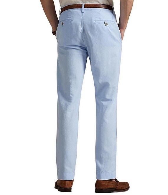 Polo Ralph Lauren Straight Fit Linen Blend Pants Product Image