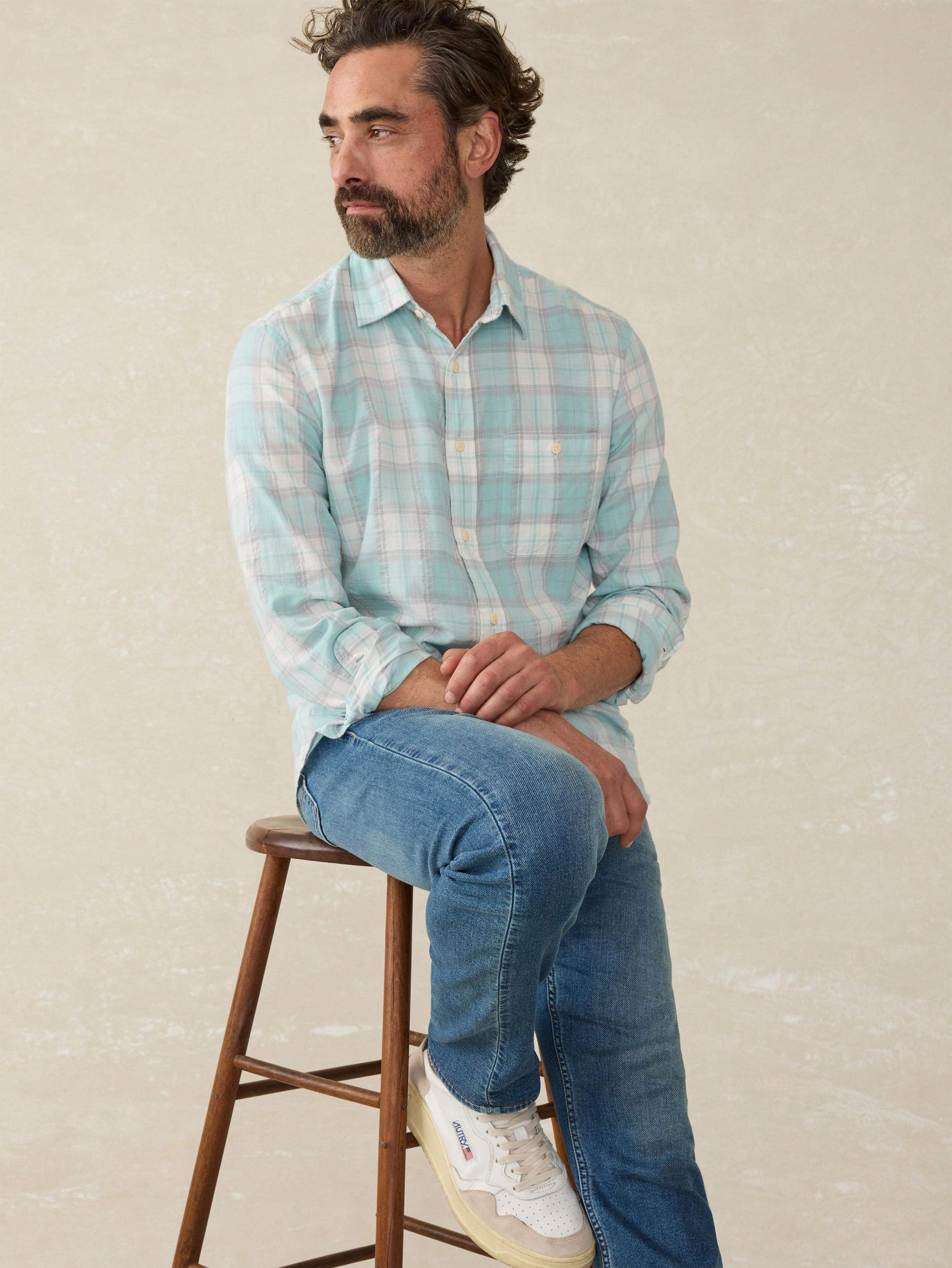 Delray Shirt - Spring Isle Plaid Male Product Image