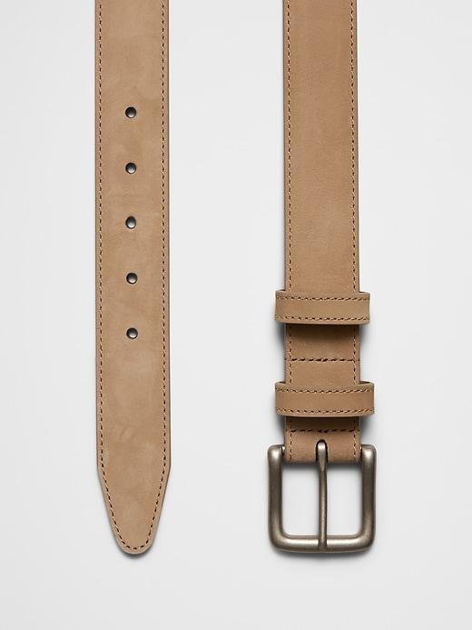 Casual Denim Nubuck Belt Product Image