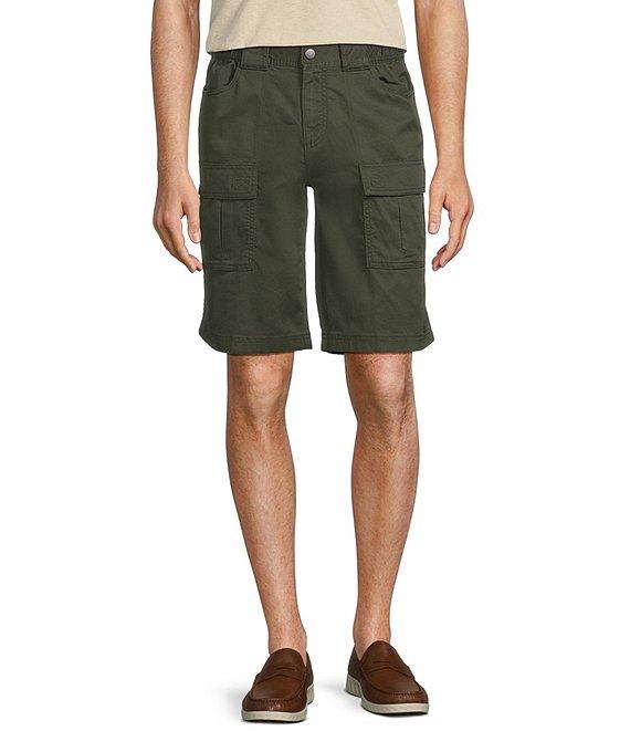 Roundtree & Yorke The Hiker Classic Fit 11#double; Inseam Neutral Cargo Shorts Product Image