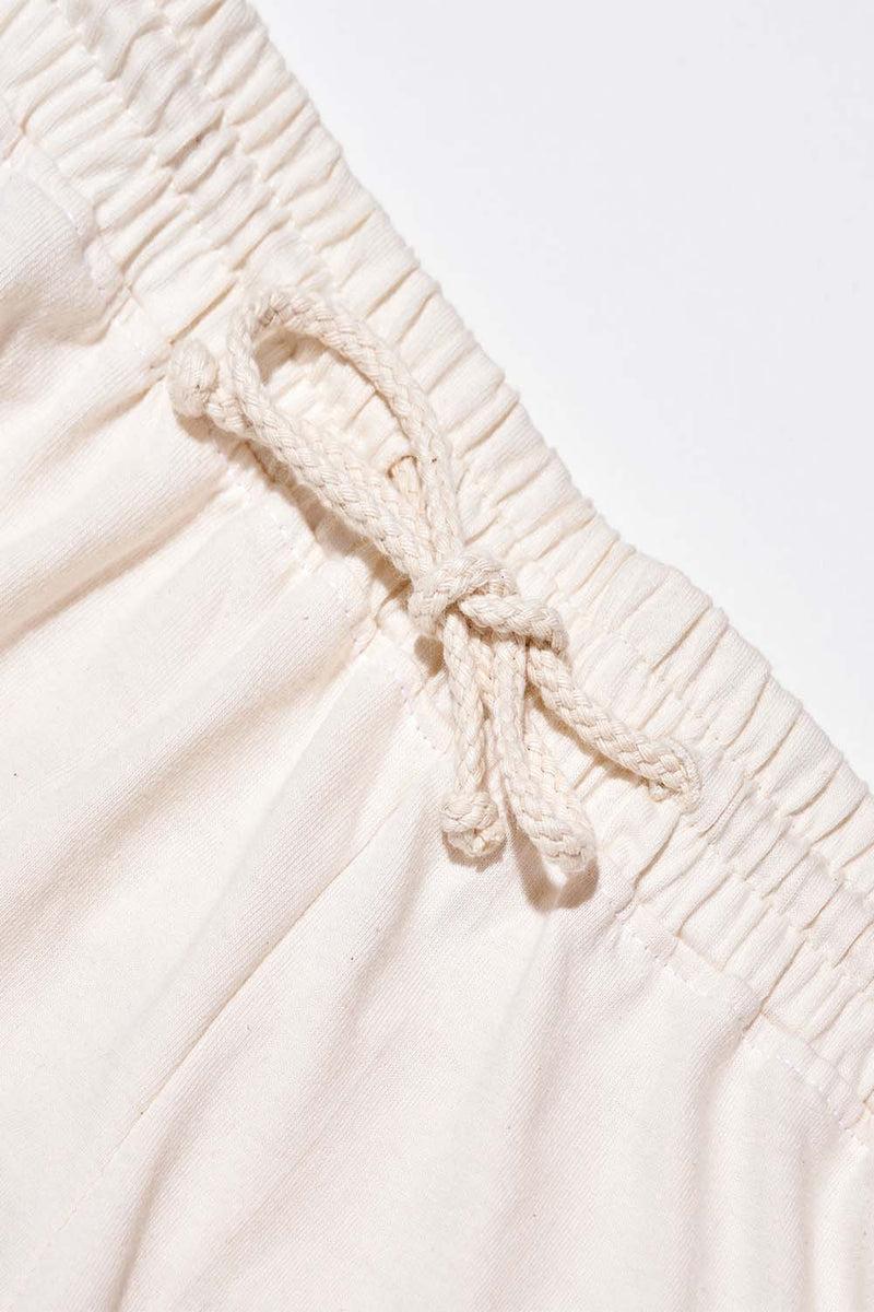 Men's Organic Athletic Shorts in Natural Product Image