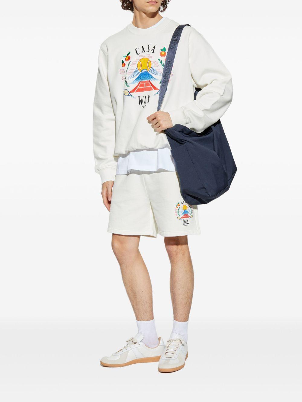 graphic-print sweatshirt Product Image