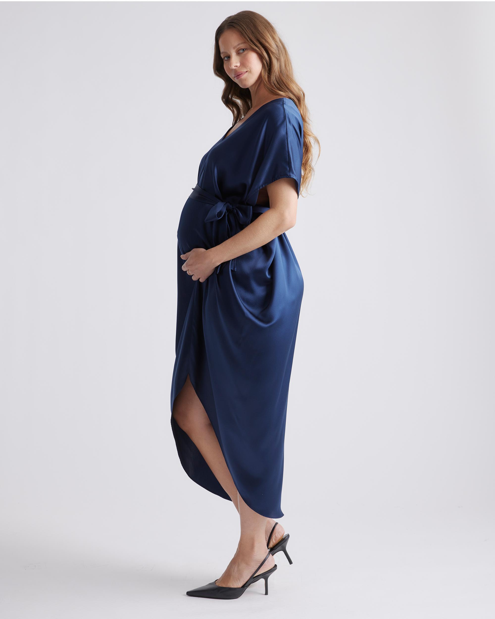 Quince | Women's Maternity Dress Size XL, Silk Product Image
