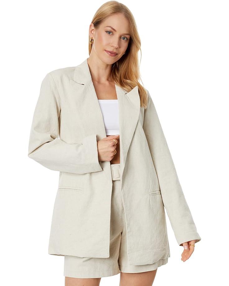 Petite Boyfriend Blazer with Princess Darts Super Stretch Ponte Product Image