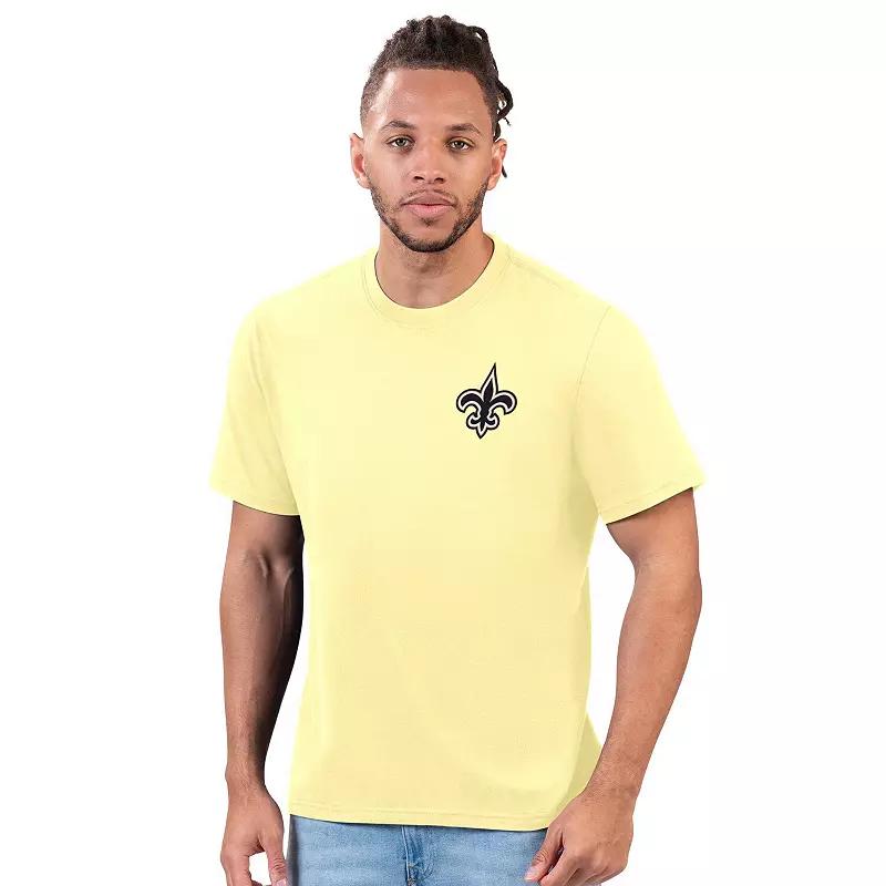 Men's Margaritaville Gold New Orleans Saints Flip Flop T-Shirt,  Product Image