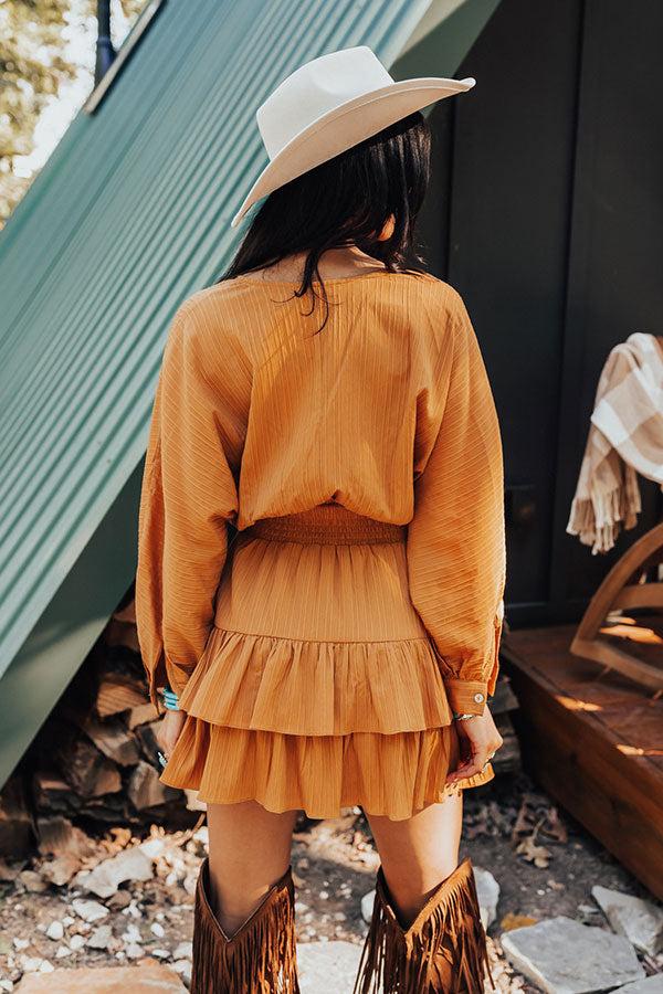 Slight Change Of Plans Dress In Golden Honey Product Image