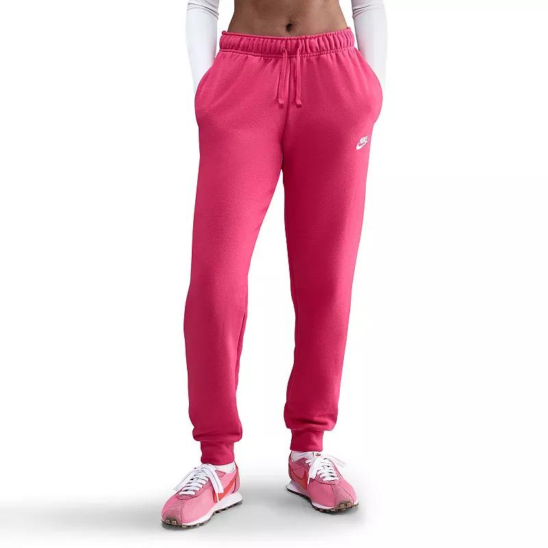 Women's Nike Sportswear Club Fleece Mid-Rise Jogger Pants Product Image