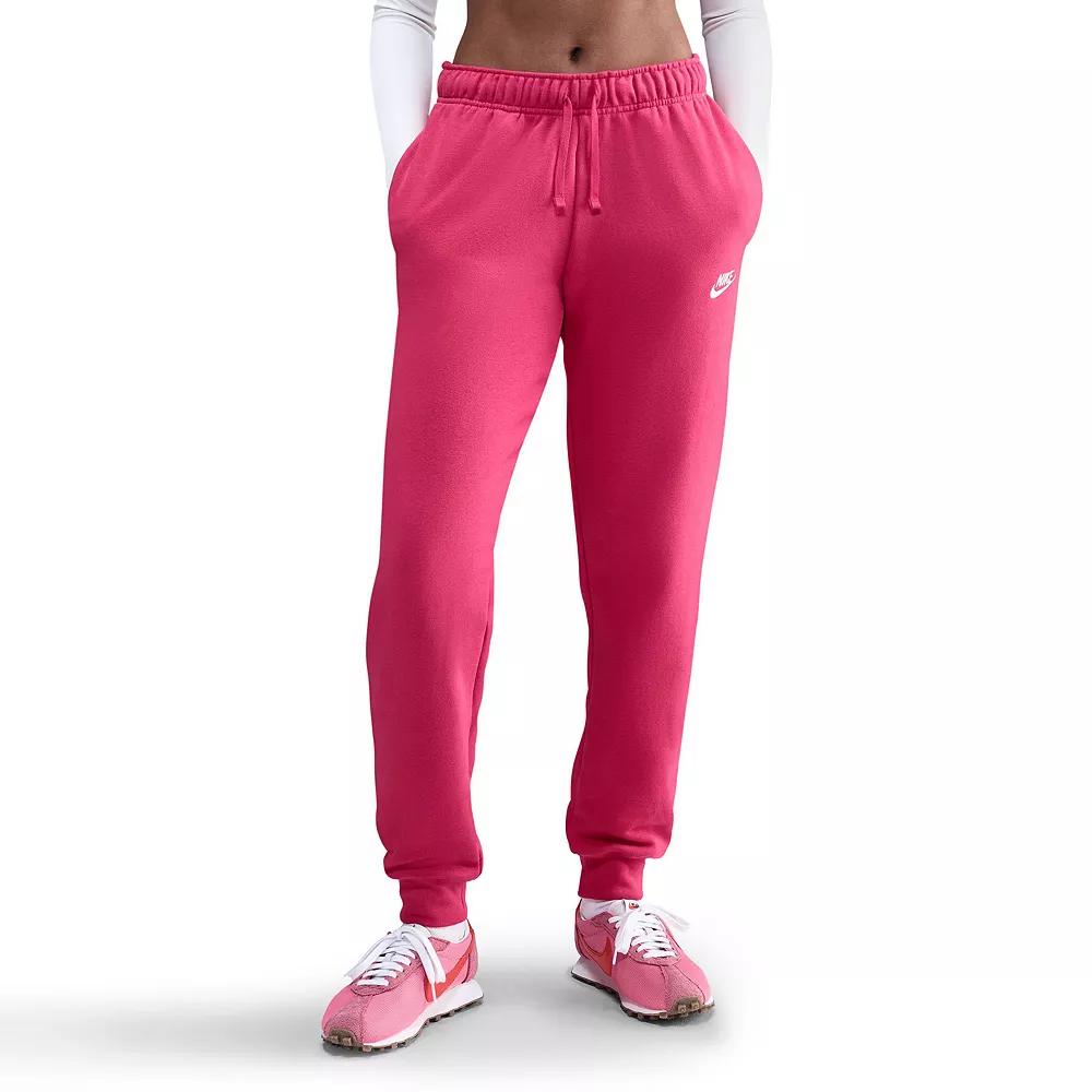 Women's Nike Sportswear Club Fleece Mid-Rise Jogger Pants Product Image