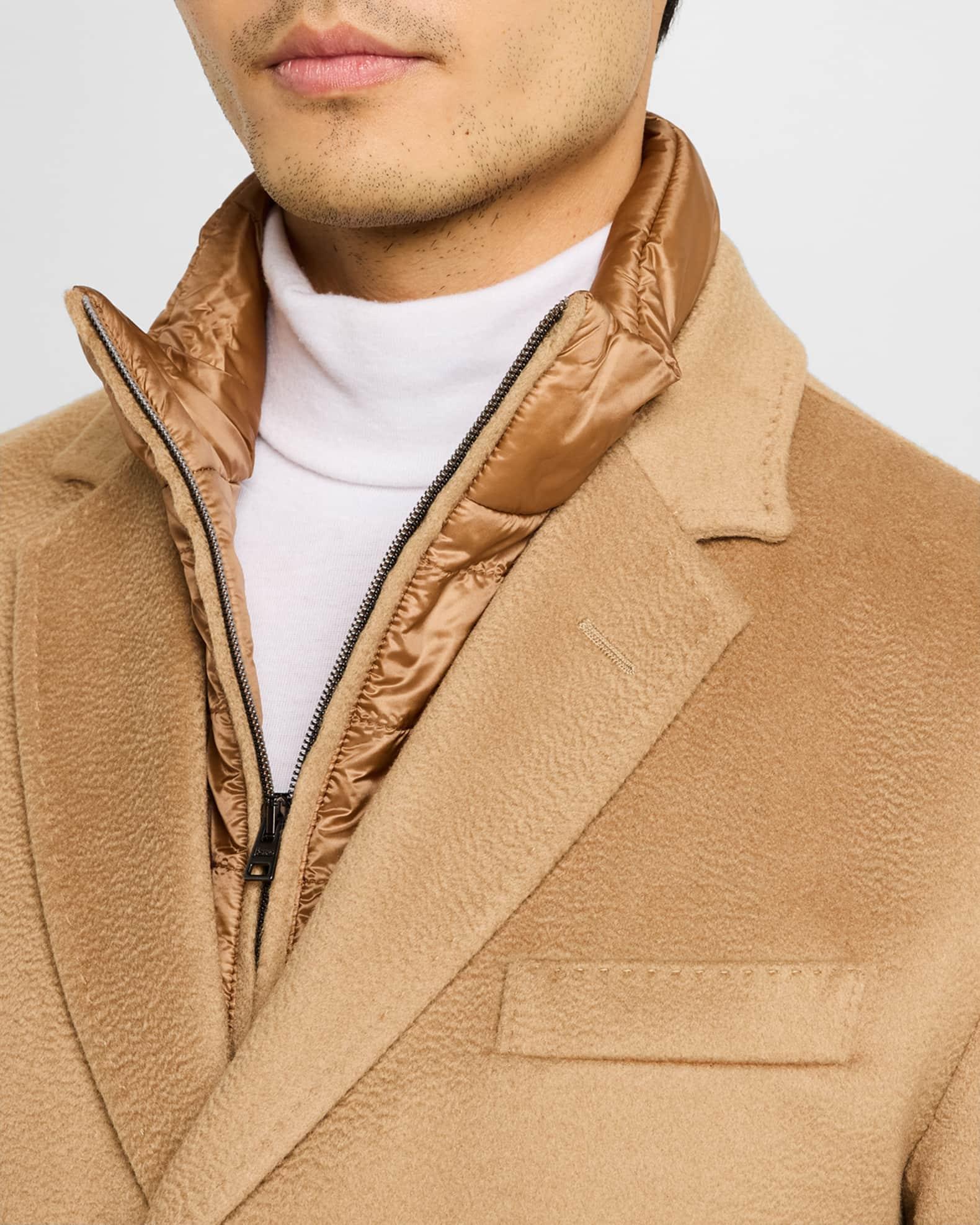 Men's Cashmere Topcoat with Windguard Product Image