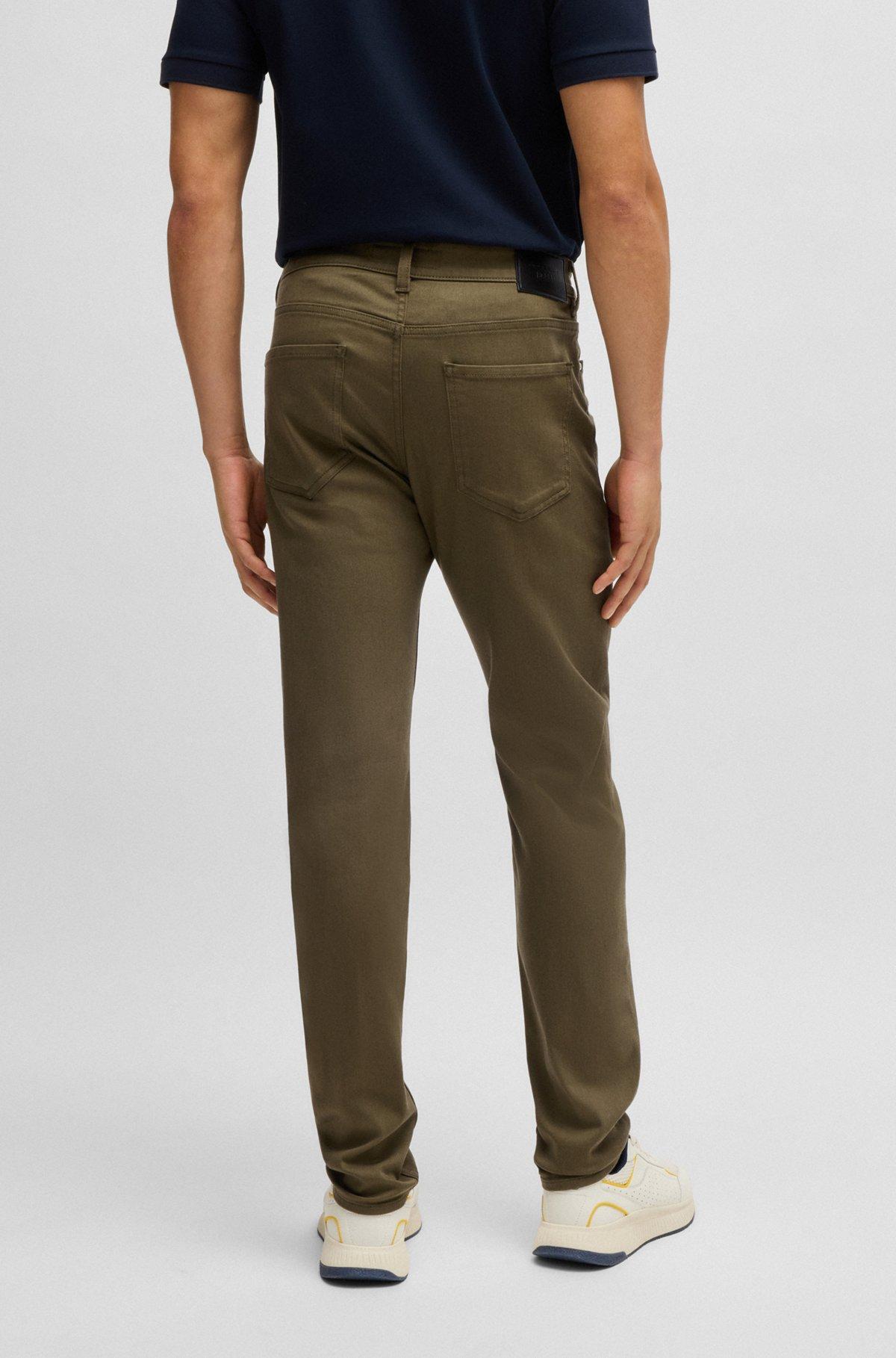 Porsche x BOSS tapered-fit jeans in performance-stretch denim Product Image