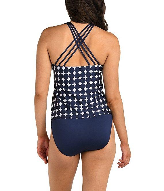 24th & Ocean Solid High Waist Swim Bottom Product Image