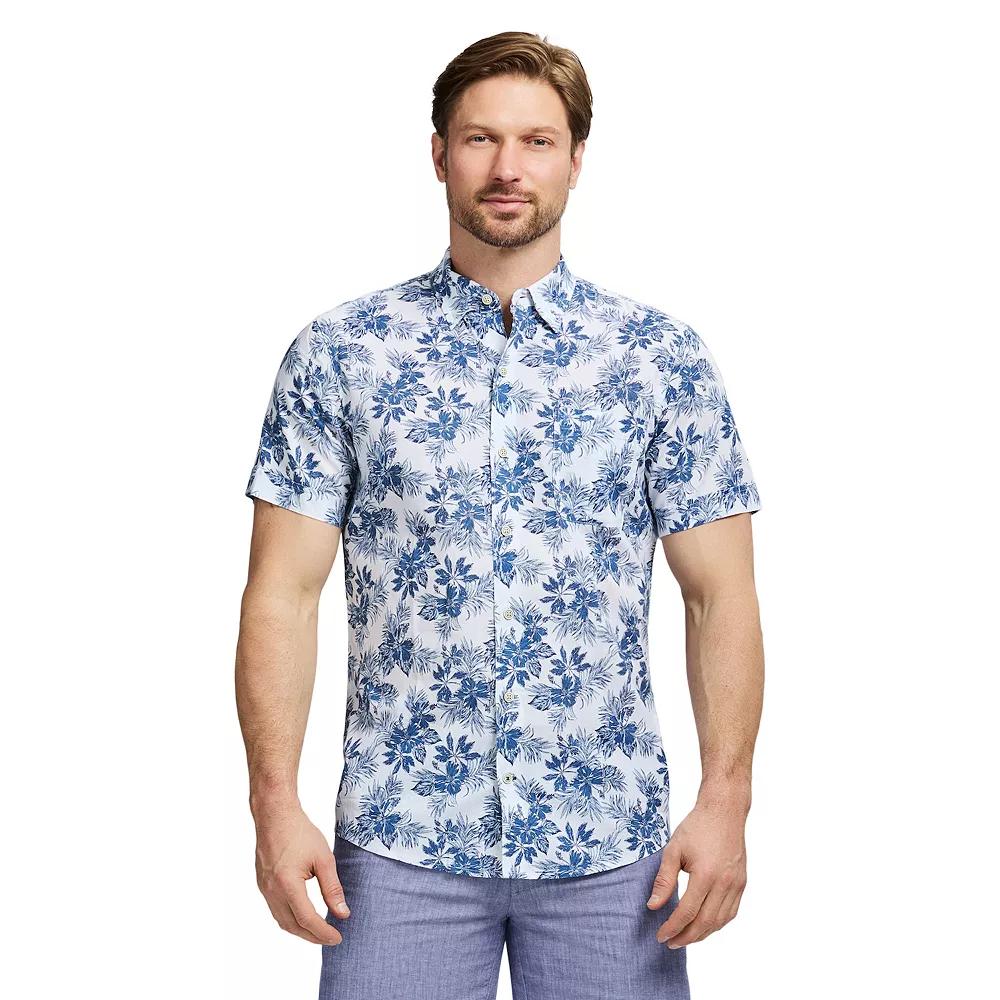 Men's IZOD Dockside Short Sleeve Chambray,  Product Image