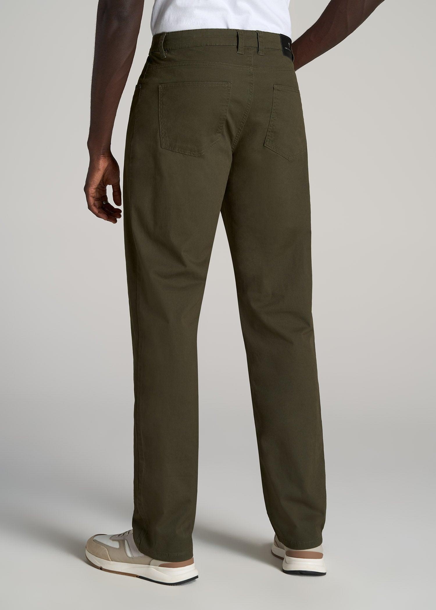 J1 STRAIGHT Leg Five-Pocket Pants for Tall Men in Marine Navy Male Product Image