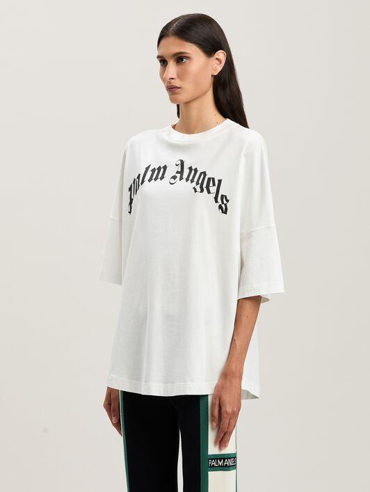 CURVED LOGO LOOSE TEE Product Image