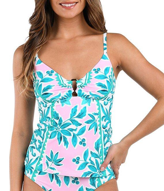 La Blanca Opulent Palm Low Waist Hipster Swim Bottom Product Image