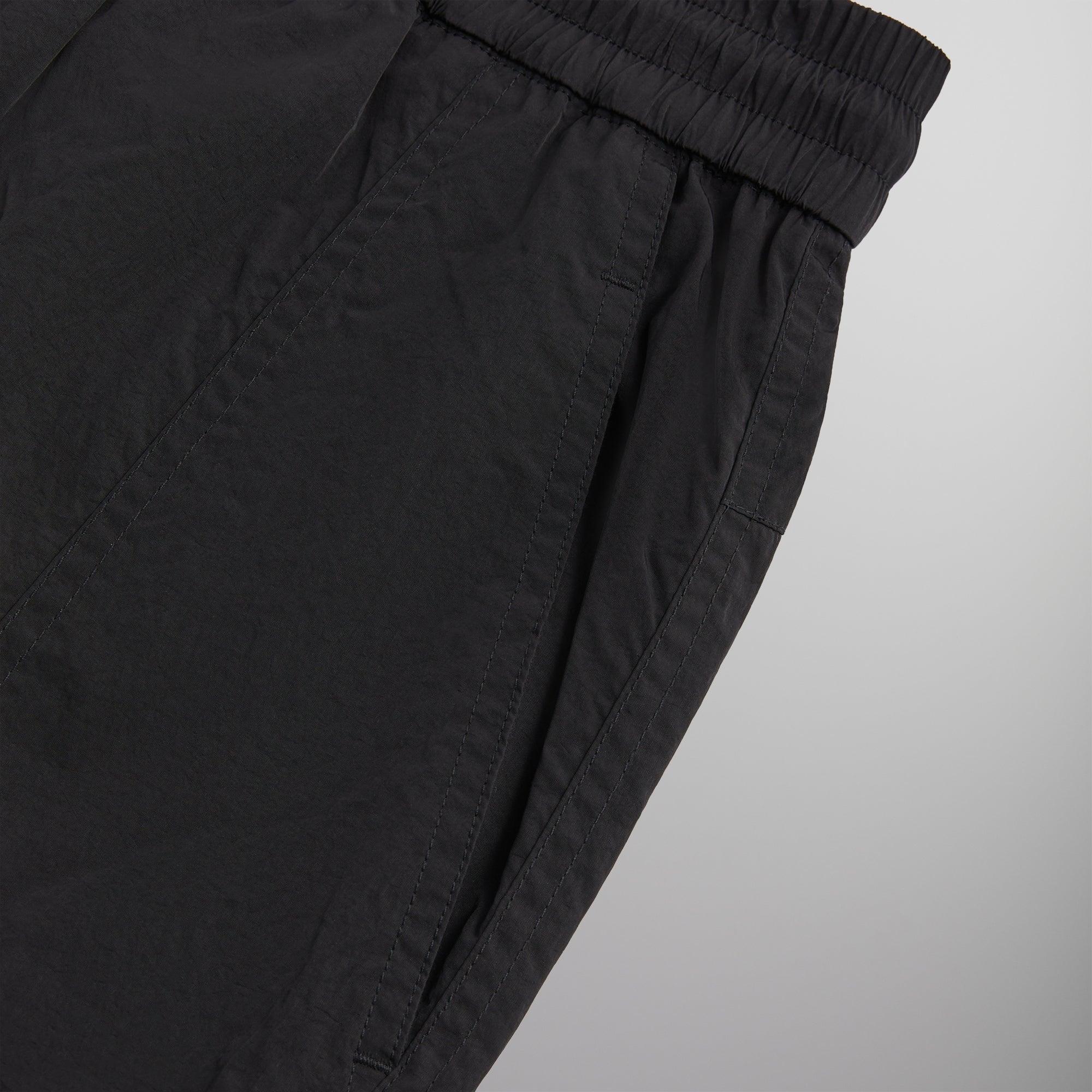 Kith Wrinkle Nylon Bristol Cargo Pant - Black Male Product Image