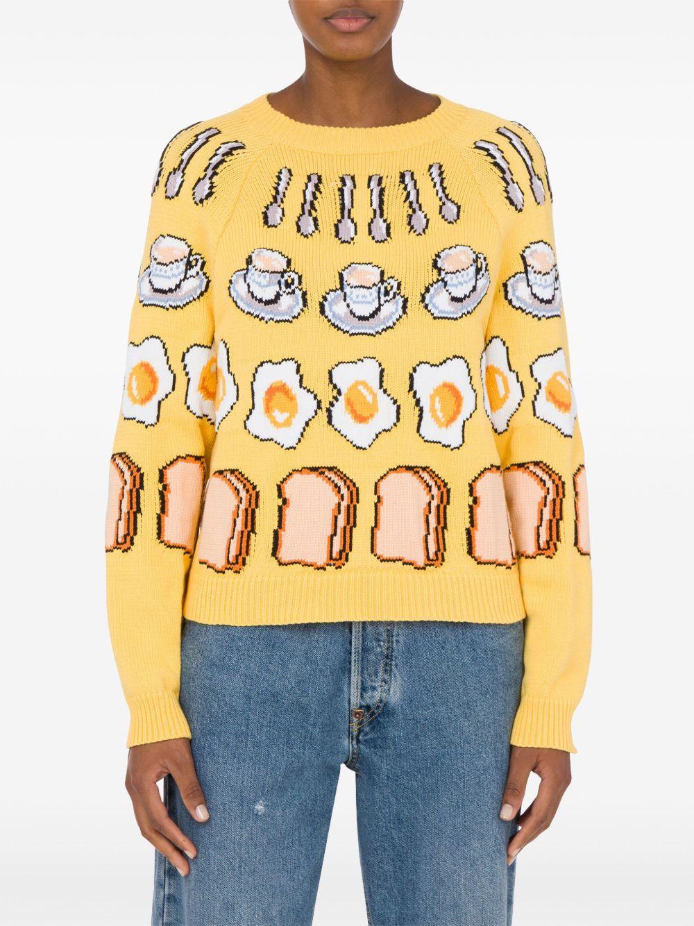 jacquard sweater Product Image