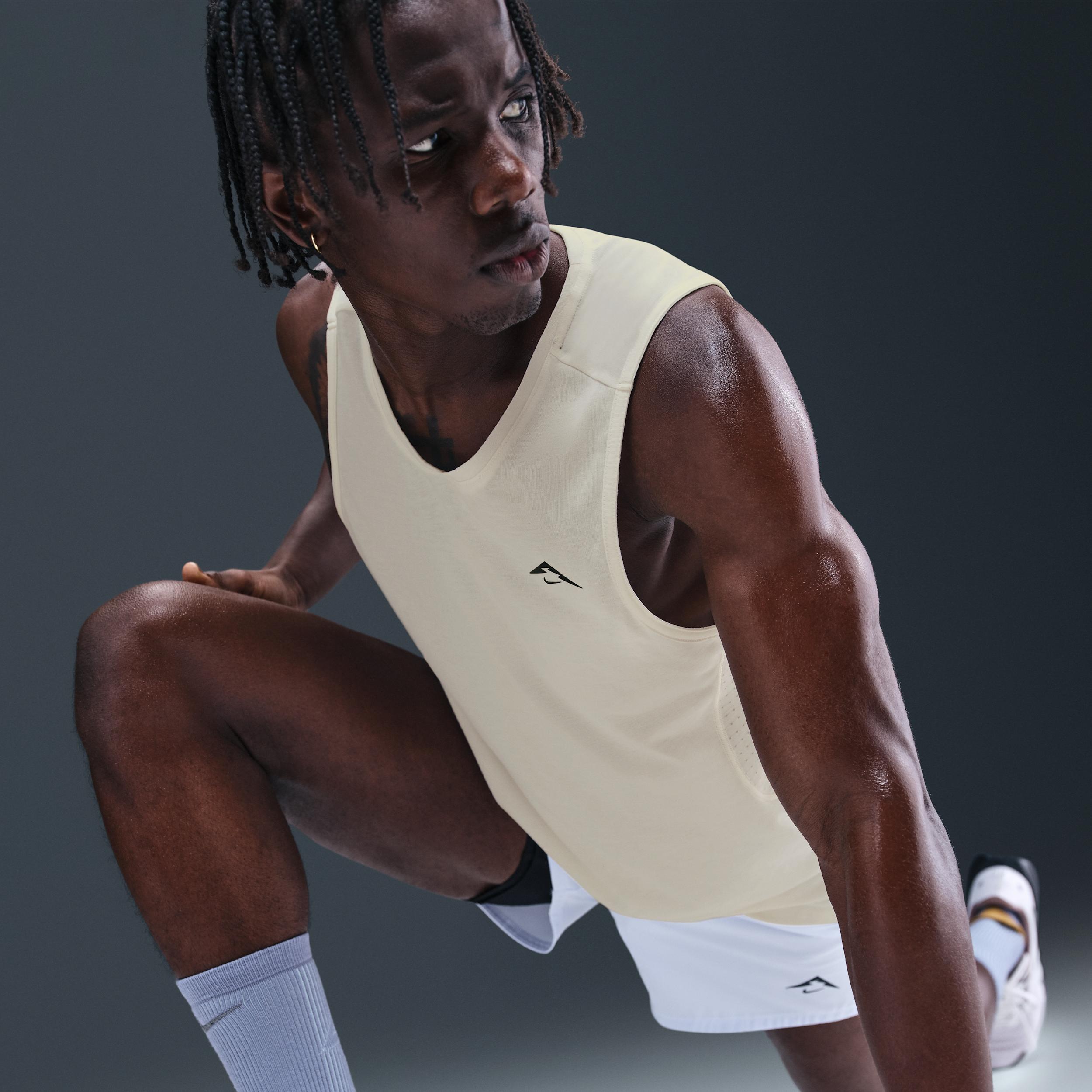 Nike Mens Solar Chase Dri-FIT ADV Running Tank Top | HJ4168-133 Product Image