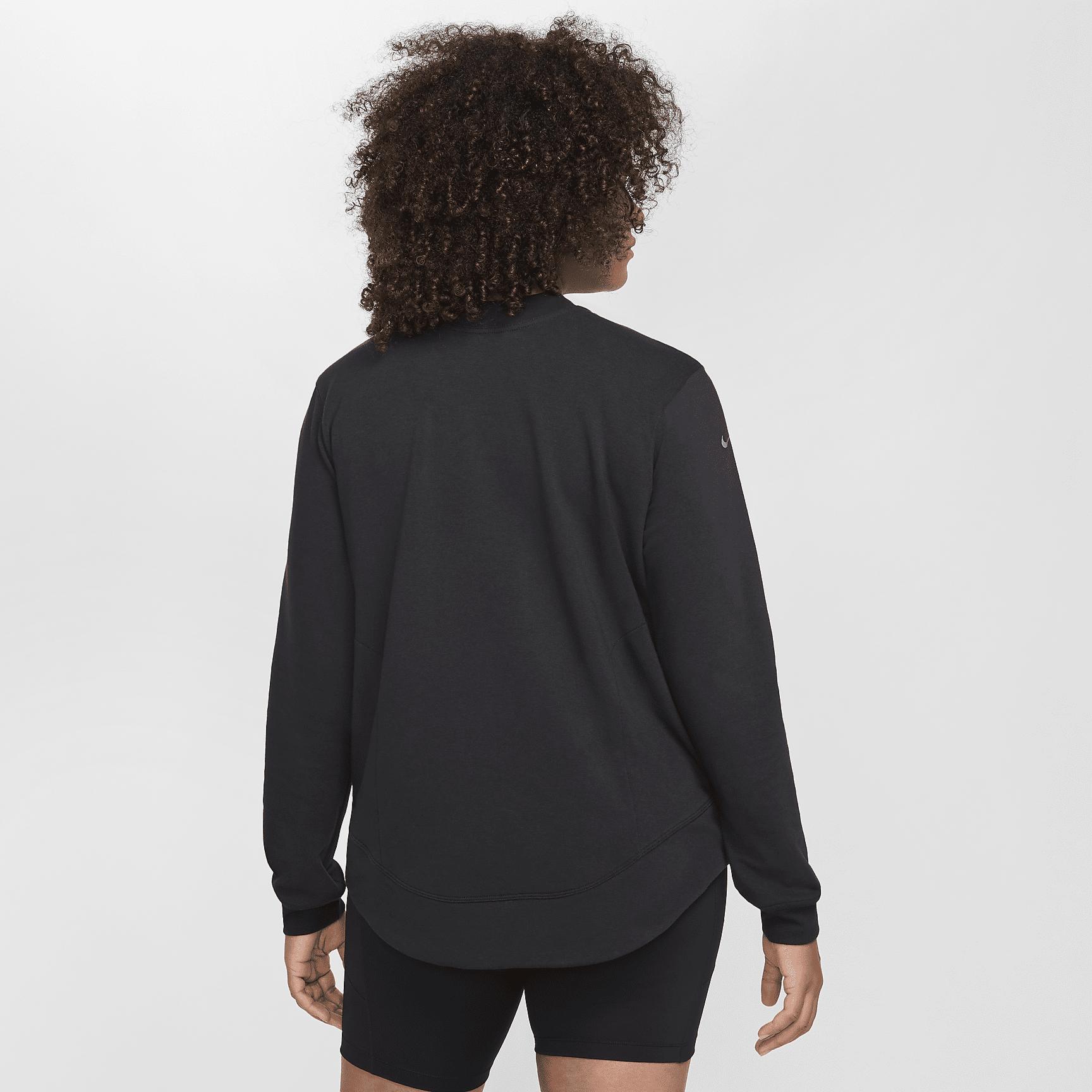 Nike Womens (M) One Reversible French Terry Pullover Top (Maternity) | FZ0452-010 Product Image