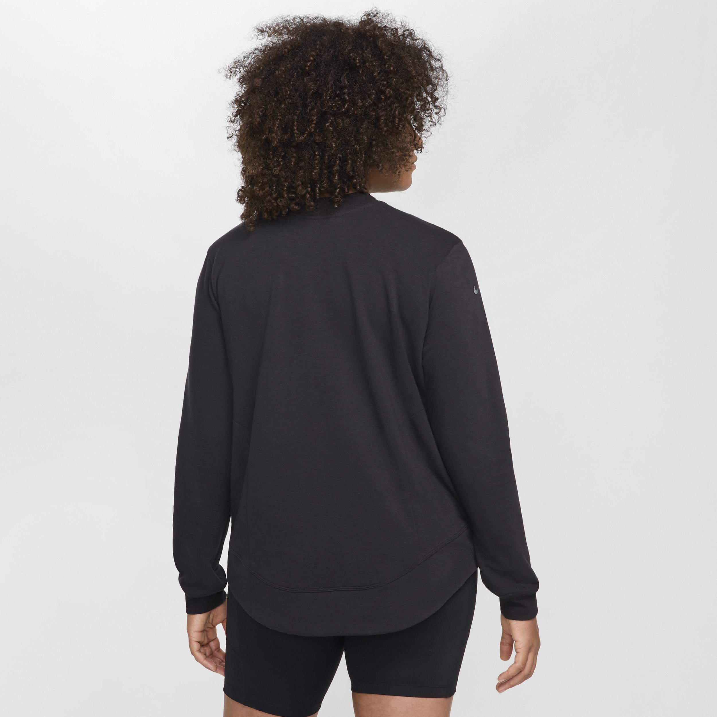 Nike Womens (M) One Reversible French Terry Pullover Top (Maternity) | FZ0452-010 Product Image
