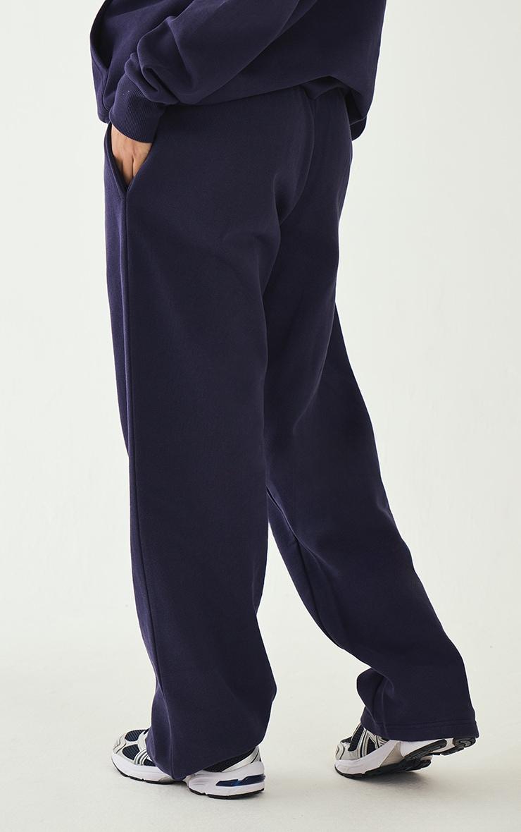 Navy Premium Straight Leg Sweatpants Product Image