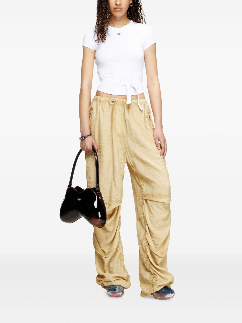 T-Bunny-Tail knot-detail T-shirt Product Image