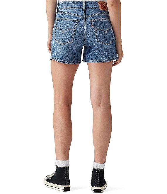 Levi's® Mid Rise Stretch Denim Shorts Product Image