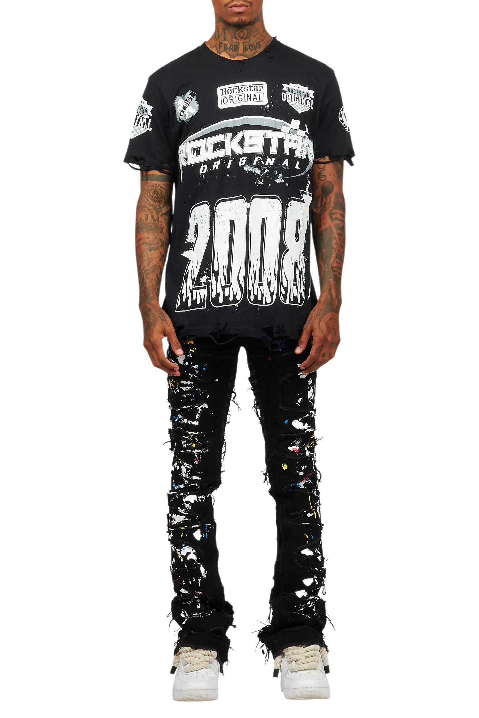 Esha Black Oversized T-Shirt Female Product Image