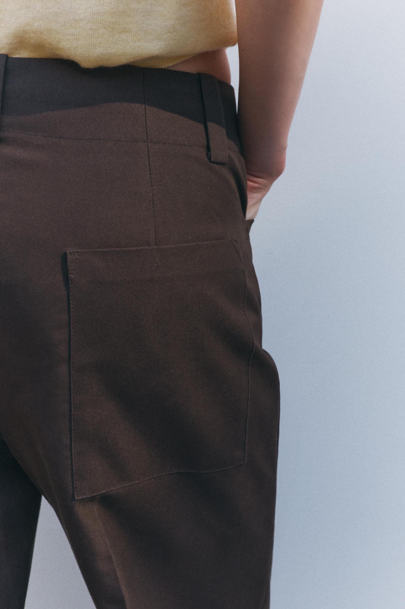 ZW COLLECTION STRAIGHT CHINO PANTS Product Image