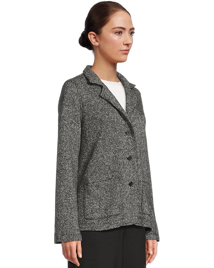 Fitted Knit Blazer Product Image