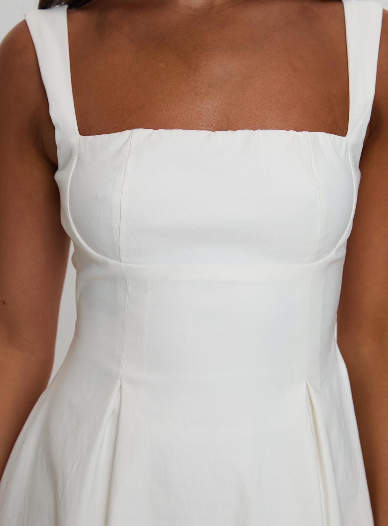 Xanthus Mini Dress White Product Image