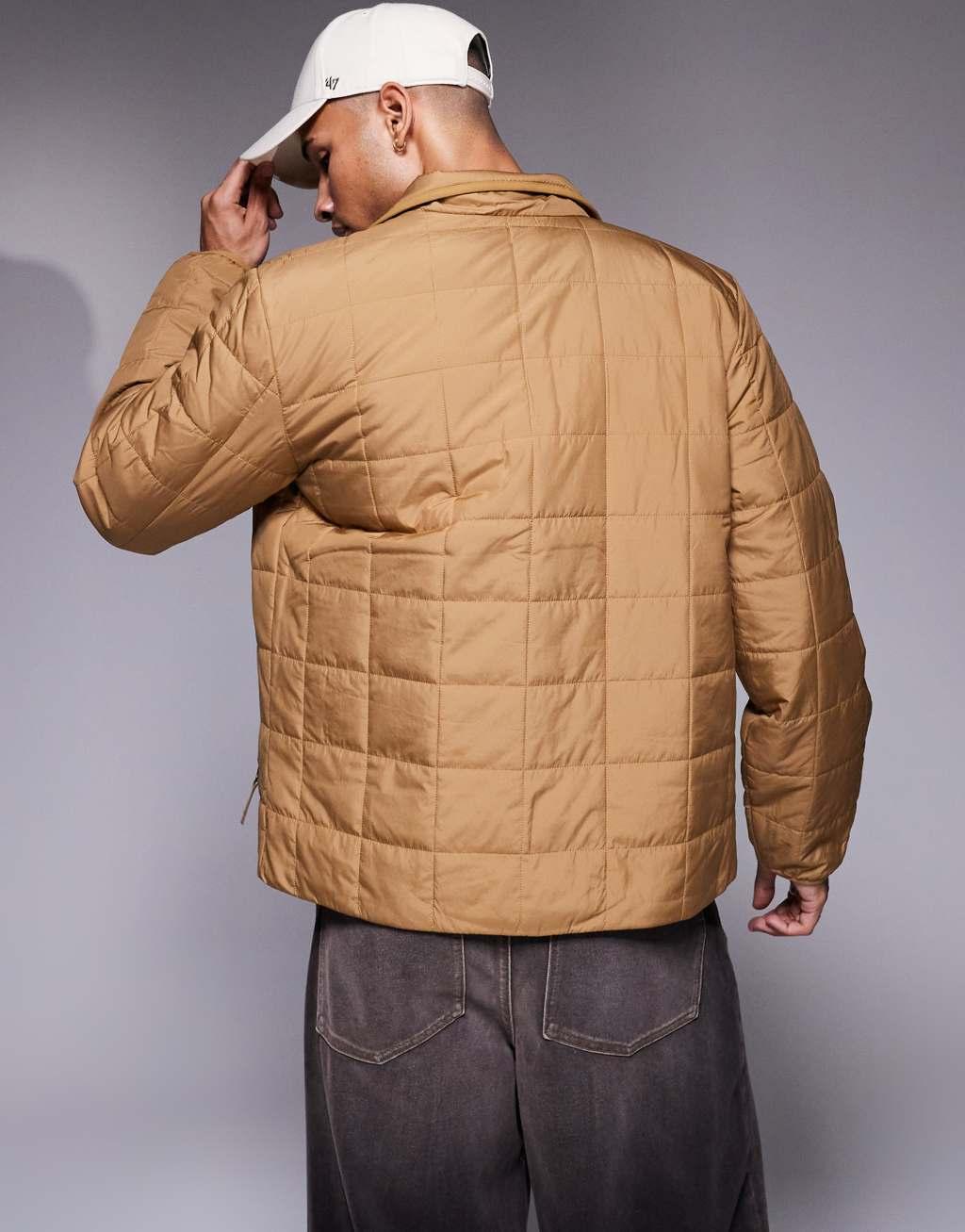 The North Face Junction Insulated Jacket in beige  Product Image