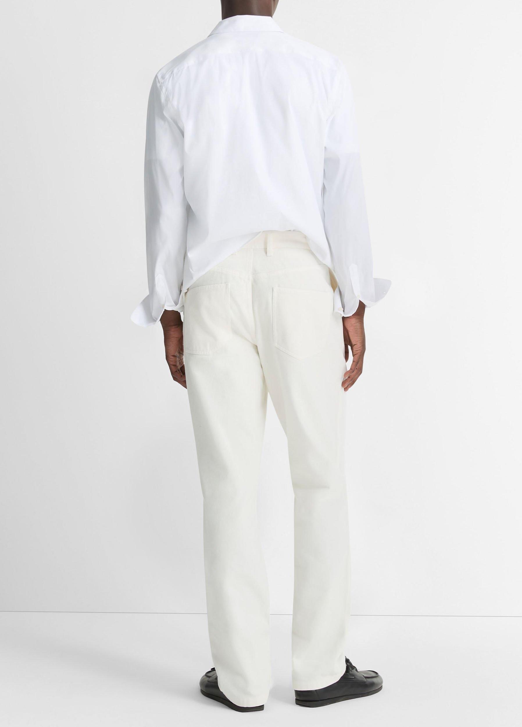 Relaxed 5-Pocket Cotton Pant Product Image