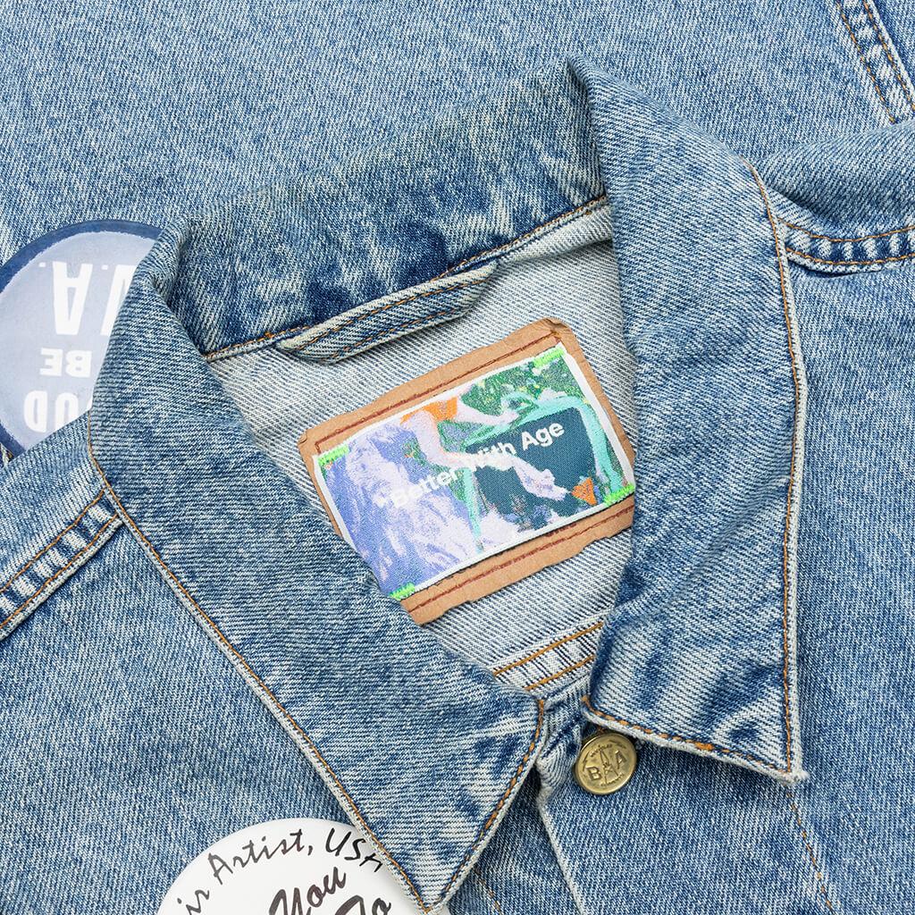 Campaign Denim Jacket - Indigo Male Product Image