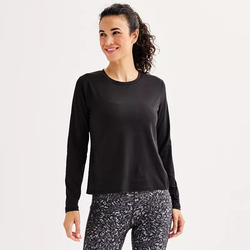 Women's Tek Gear® Essential Soft Long Sleeve Top,  Product Image