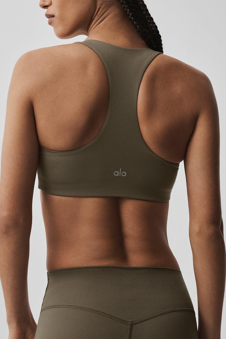 3" ALO Softsculpt High-Waist Precision Short - Olive Tree Product Image