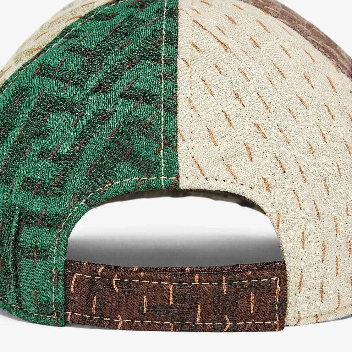 HatMulticolor FF cotton and linen baseball cap Product Image