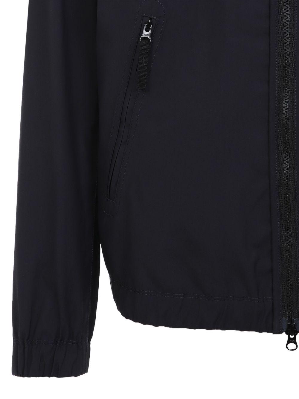 Compass-badge zip-up jacket Product Image