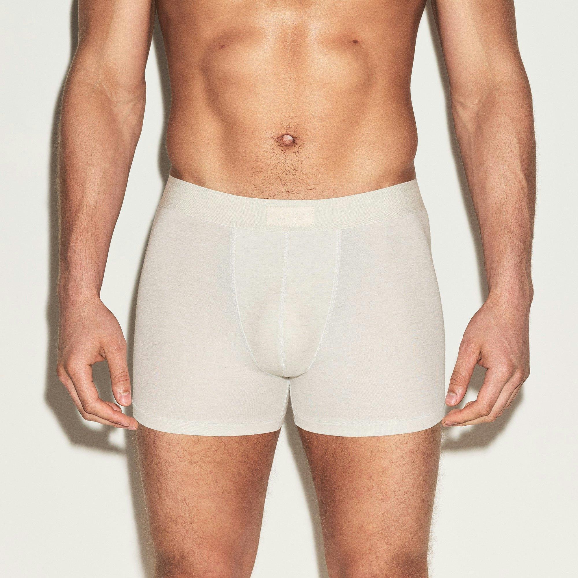 SKIMS COTTON MENS 3" BOXER BRIEF 3-PACK  | ARMY MULTI Product Image