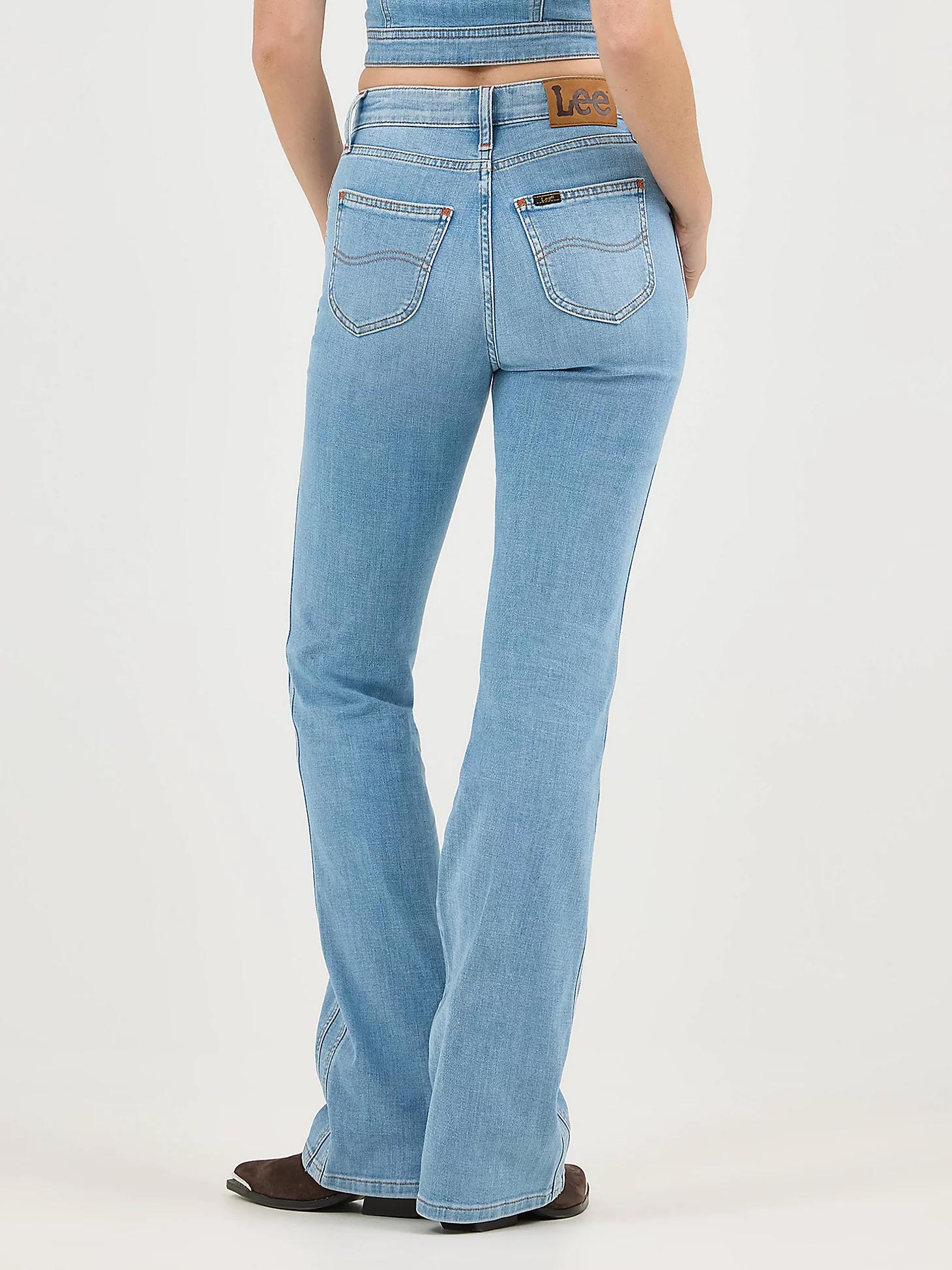 Women's High Rise Double Side Seam Bootcut Jean | Women's Jeans | Lee® Product Image