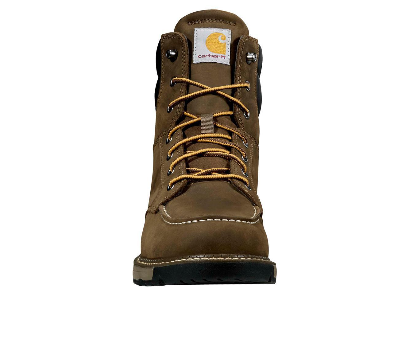 Men's Carhartt Millbrook 6" Nano Toe Waterproof Work Boots Product Image