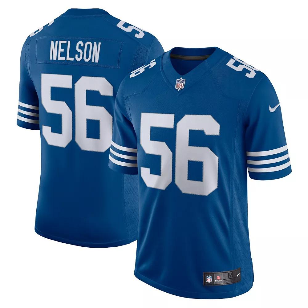 Men's Nike Quenton Nelson Royal Indianapolis Colts Alternate Vapor Limited Jersey,  Product Image