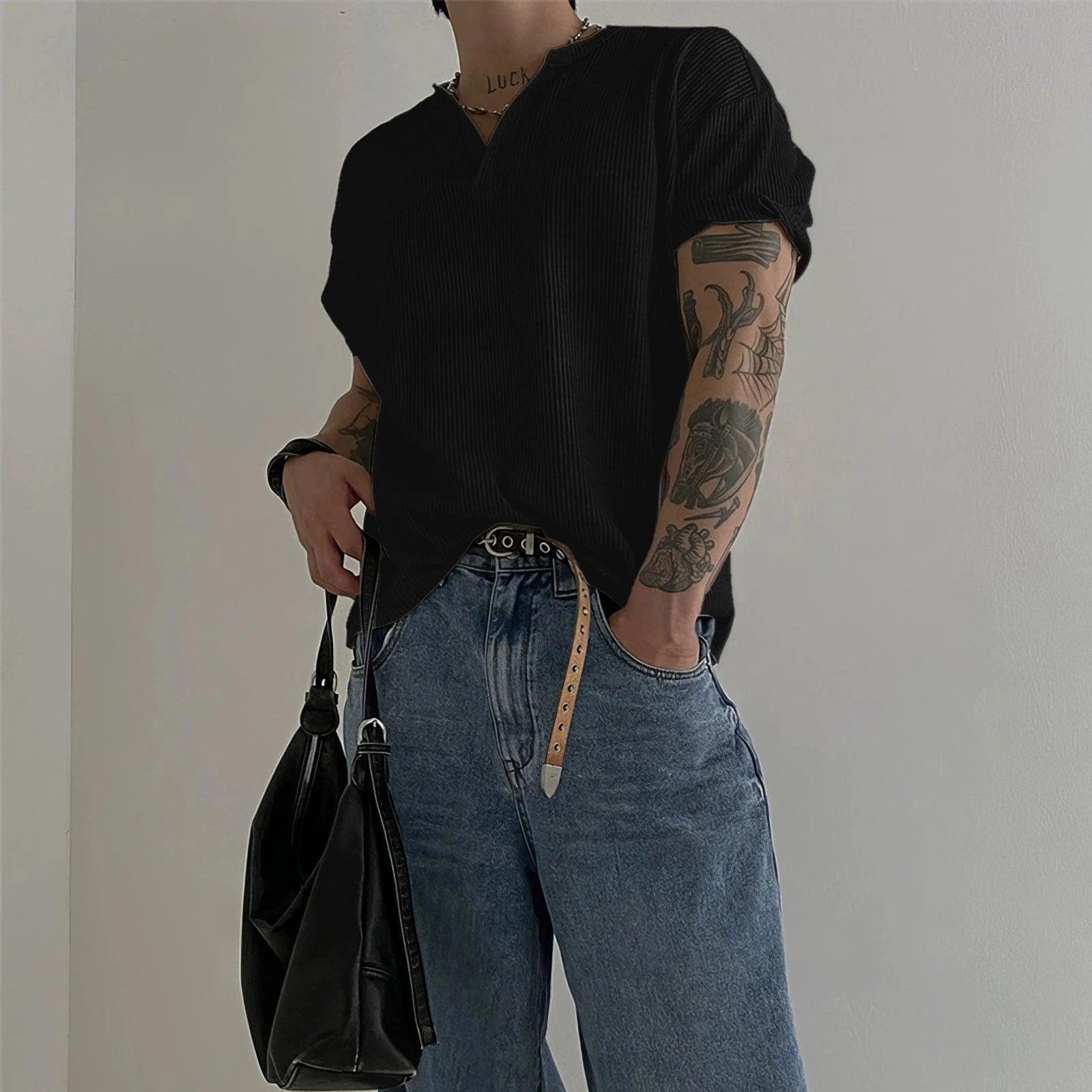 RT No. 13031 HENRY COLLAR SHORT SLEEVE Product Image