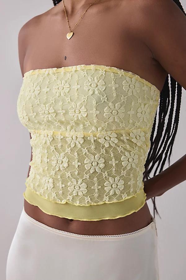 Kimchi Blue Kori Lace Tube Top Womens at Urban Outfitters Product Image