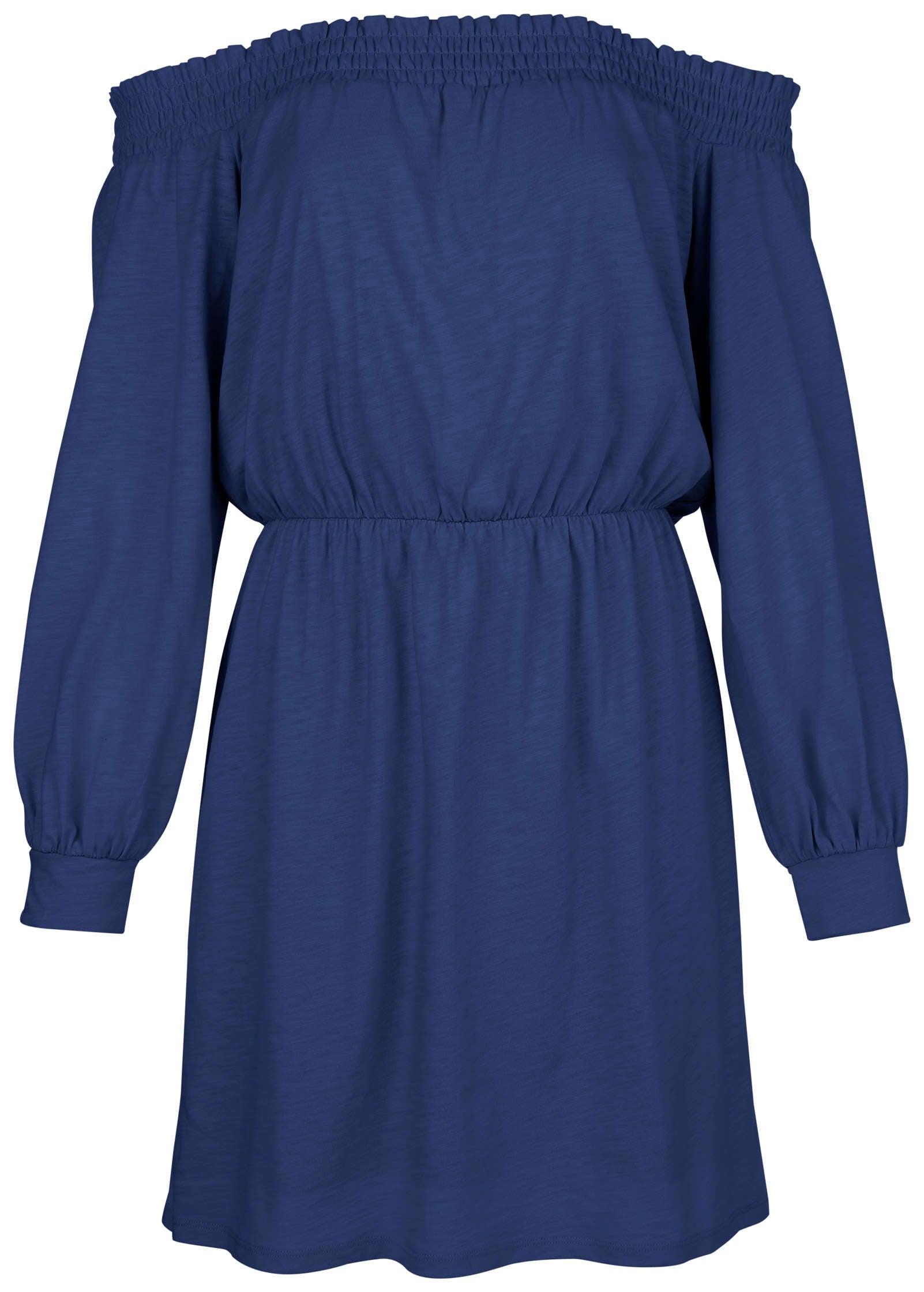 Off-The-Shoulder Mini - Dark Blue Product Image