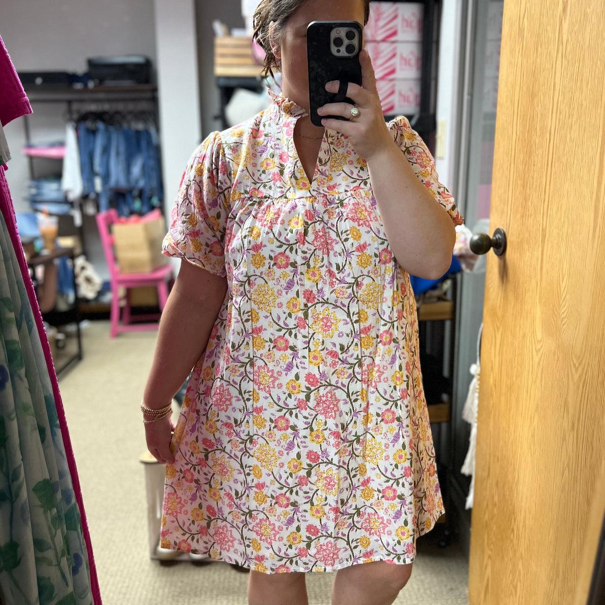 THML Floral Days Dress- Multi Product Image